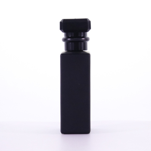 50ml Painted Opaque Black Glass Perfume Bottles Wholesale