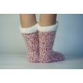 Winter Warm Chunky Fuzzi Plush Slipper Socks