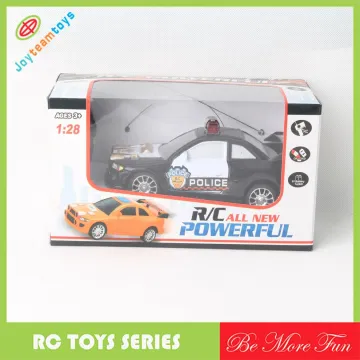 1:28 RC police cheap remote control car