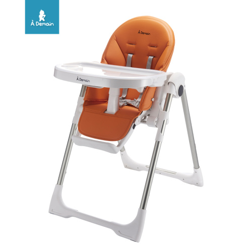 Cadeira alta de bebê premium exclusiva com capa de assento