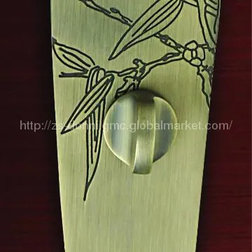 Classical Bamboo&Wintersweet desgin  Mortise Lock - EFSB08-A35 DYB