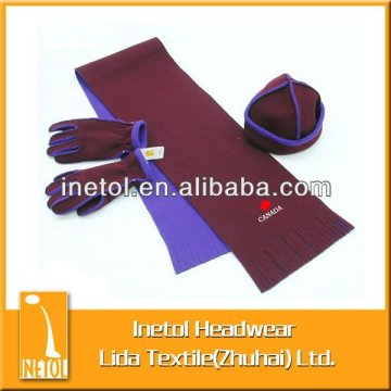 custom made disign fleece scarf