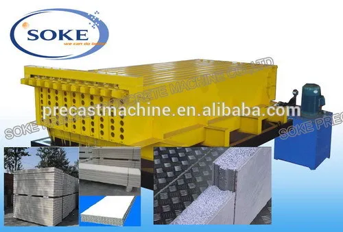 Foam concrete block making machine