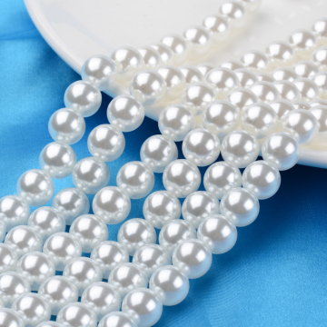 6mm White ABS Plastic Pearl Round Beads: Details and Purchase Options via Pandahall