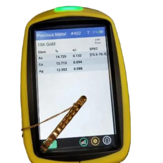 TRUE X Handheld XRF Gold Fluorescence Spectrometer Portable Analyzer