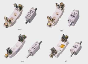 Low Voltage Electrical Hrc Fuse And Base Conform To Iec 269 And Vde 0636 Standard