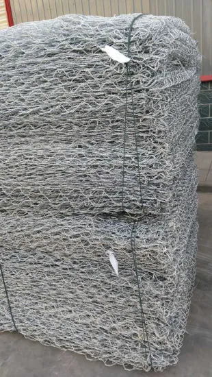 High quality galfan galvanized gabion wire mesh