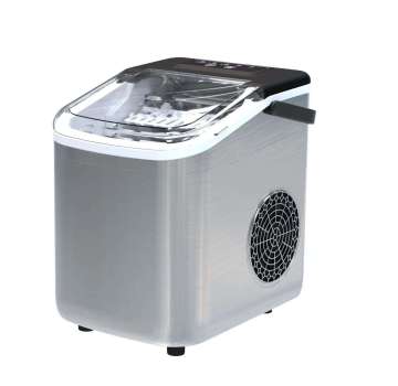 2024 Hurtownia Niestandardowa przenośna Mała Smart Ice Cube Machine z koszykiem Scoop