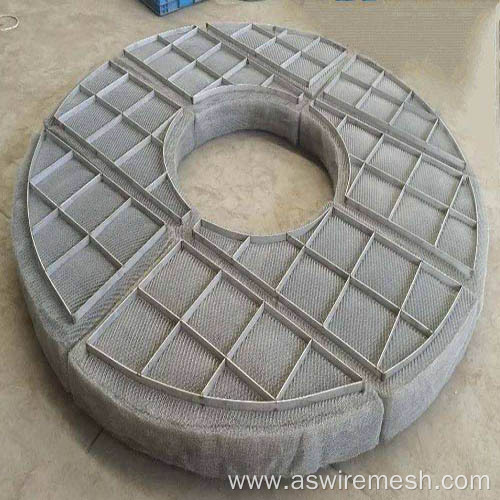 Wave Type Stainless Steel Wire Mesh Pad