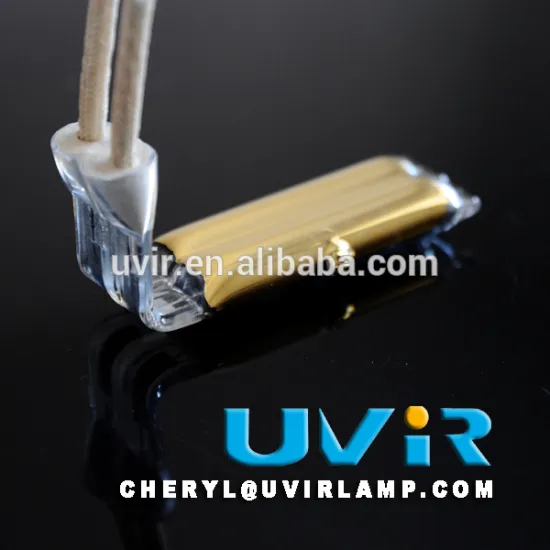 twin near infrared heating lamps