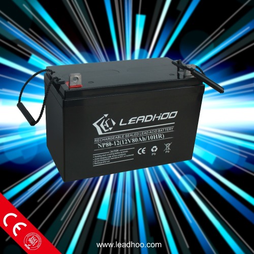 sealed type maintenance free 12v80ah ups battery