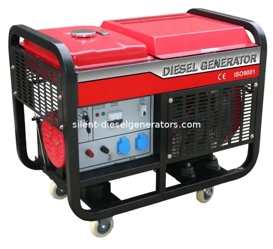12 Volt, 11kw Low Noise Electric Portable Diesel Generating