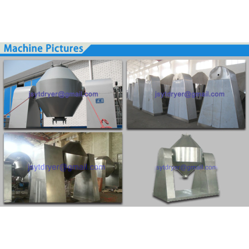 Double cone mixer machine