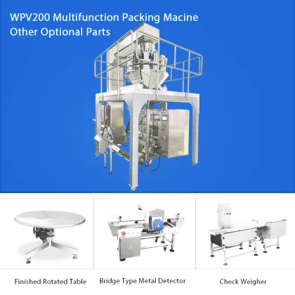 Puffed Food Potato Chips Banana Chips Packing Machine