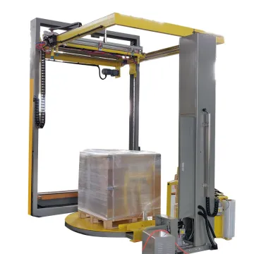Automatic Rotary Arm No Pallet Stretch Wrapper Film Stretch Wrapping Machine