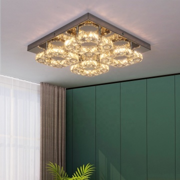 USA Free Shipping 3-Sided Crystal Lamp for Bedroom and Living Room