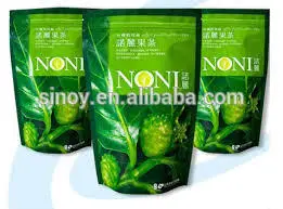 200g stand-up laminated packaging bag for fruit tea