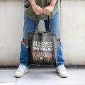 ALL EYES ON RAFAH Flower Canvas Bag