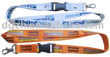 nylon strap, nylon lanyard, neck lanyard