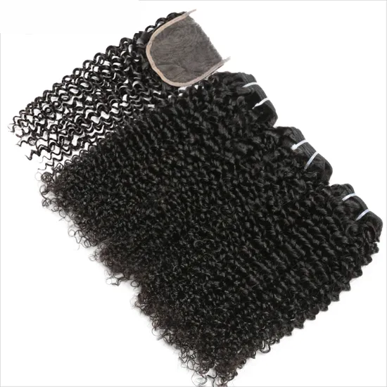Wholesale Brazilian Curly  Hair Human Hair Extensions Afro Kinky Straight Raw Virgin Hair