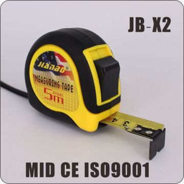 co-molded case cheap 3m/5m/8m steel tape measure