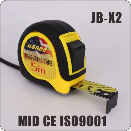 co-molded case cheap 3m/5m/8m steel tape measure
