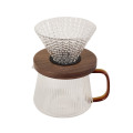 Reda über V60 -Kaffeemaschinen -Topf -Set gießen