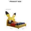 Tempat tidur pikachu kreatif tempat tidur kartun anak -anak modern