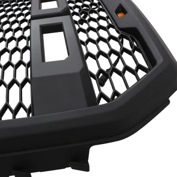 Matte Black Honeycomb Mesh Front Bumper Grille ABS - Fit for 18-19 Ford F150