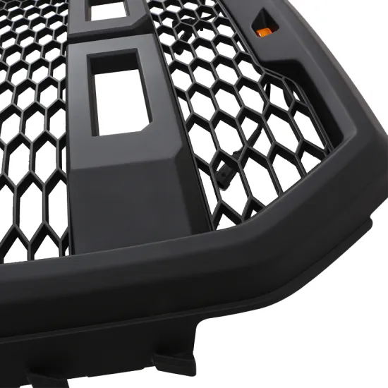 Matte Black Honeycomb Mesh Front Bumper Grille ABS - Fit for 18-19 Ford F150