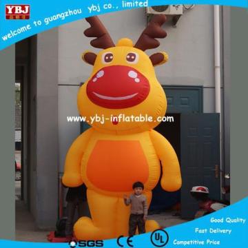 inflatable christmas ornament reindeer