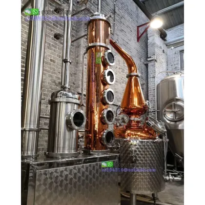 Alembic Copper Distillation Stills: Automatic Alcohol Distiller