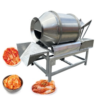 Manufacturer's Customized Stainless Steel Powder Drum Mixer for Kimchi and Spicy Sauce