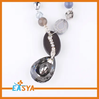 Glass Beads Famous Brand Low Moq Necklace