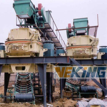 High Efficiency VSI vertical shaft quartz Sand making machine with ISO/CE.