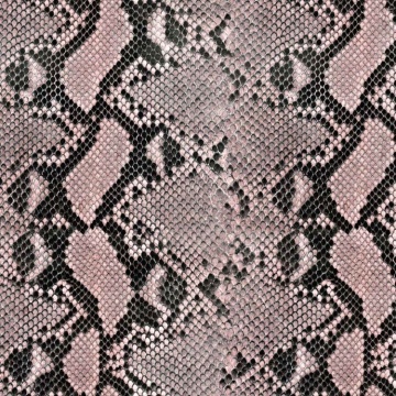 Snake Design Digital Print Polyester Imitation Linen Fabric