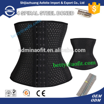 2016 newest Two colors steel bone overbust waist cincher corset