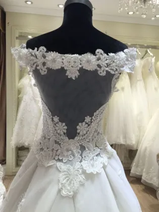 mori le long trail wedding dress import from china