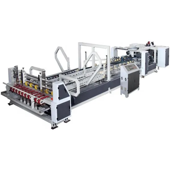 Automatic Paper Box Folding and Gluing Machine