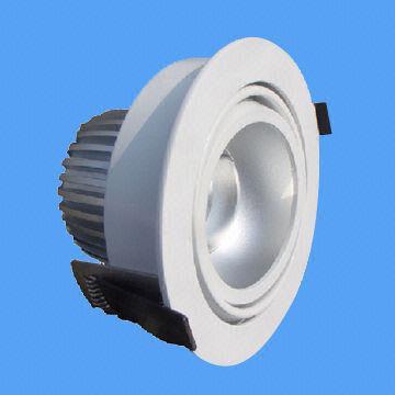 550lm 10W LED Lighting Fixture Downlight with Cree LED and Good Heat-sink