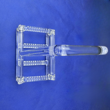 Custom High UV Transmittance Quartz Wafer Carrier Laboratory Quartz Boat