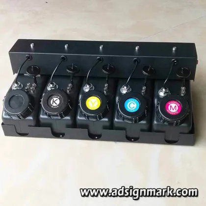 UV ink cartridges 1-liter continuous ink supply system for Roland Mimaki Mutoh Epson printer