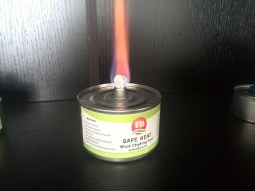 wick chafing fuel
