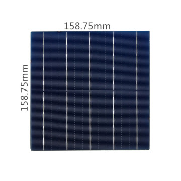 5 monokristalline Sammelschienen-Solarzellen