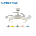 Retractable Hidden Blades Invisible Folding Ceiling Fan