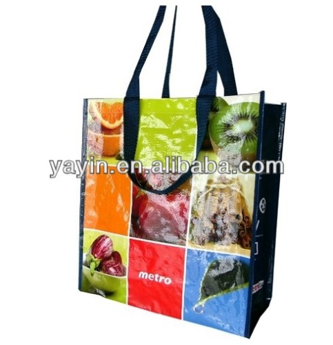 Laminated PP non woven shopping bags