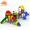 Double slide material for school playground