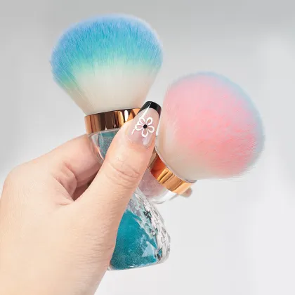Qianya 2024 Tiktok Ins Hourglass Nail Brush