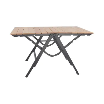 Adjustable Folding Wooden Picnic Camping Table