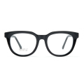 Новая модная ретро -текстурированные оптические рамки круглые ацетатные очки унисекс